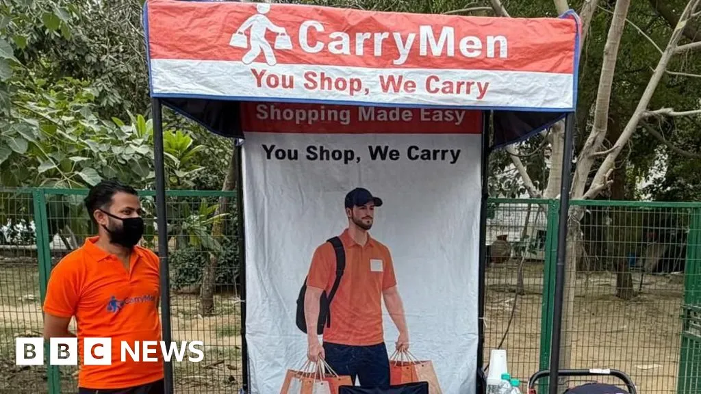 Now you can hire people to carry your shopping bags in Delhi - will it work?