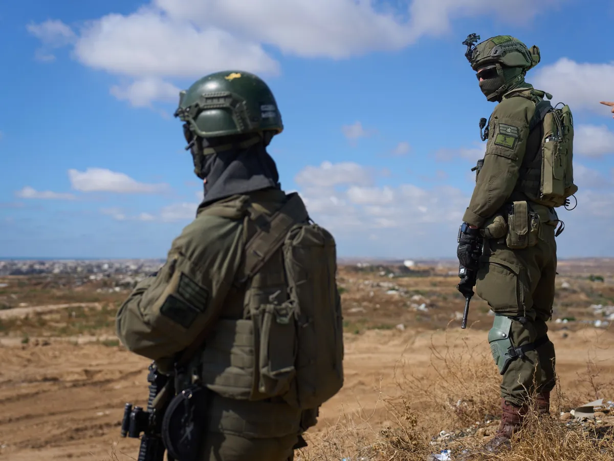 Israel is building more military posts in Gaza, satellite imagery shows