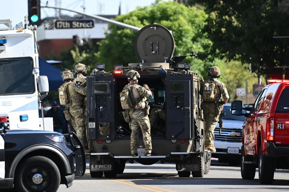 FBI fatally shoots a man holding hostages in a California office building, police say