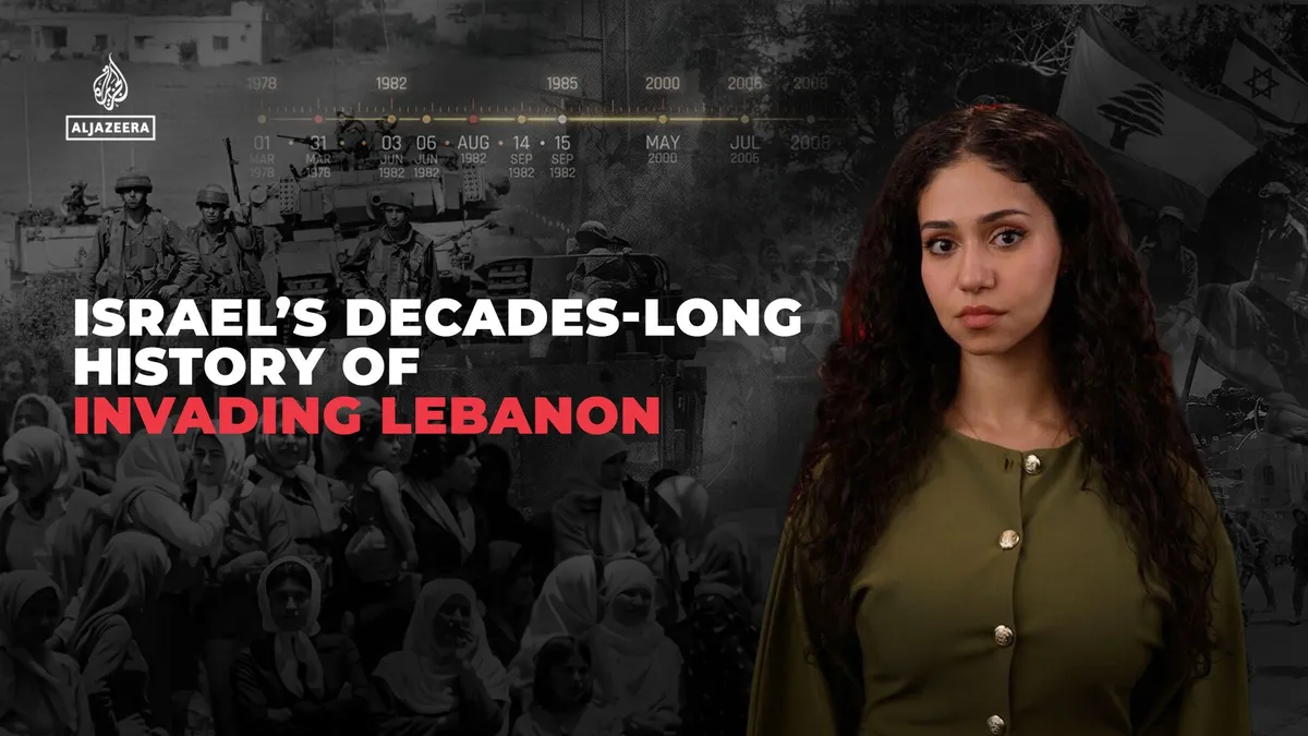 Israel’s decades-long history of invading Lebanon