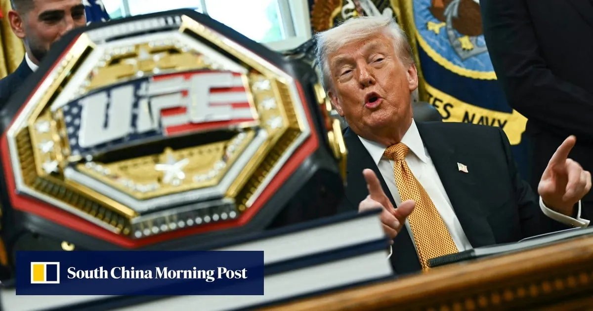 Trump says may leave UFC arena on White House lawn permanently