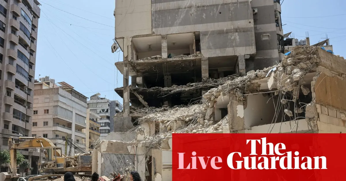 Middle East crisis live: Israel to continue ground operation in southern Lebanon despite agreed ceasefire