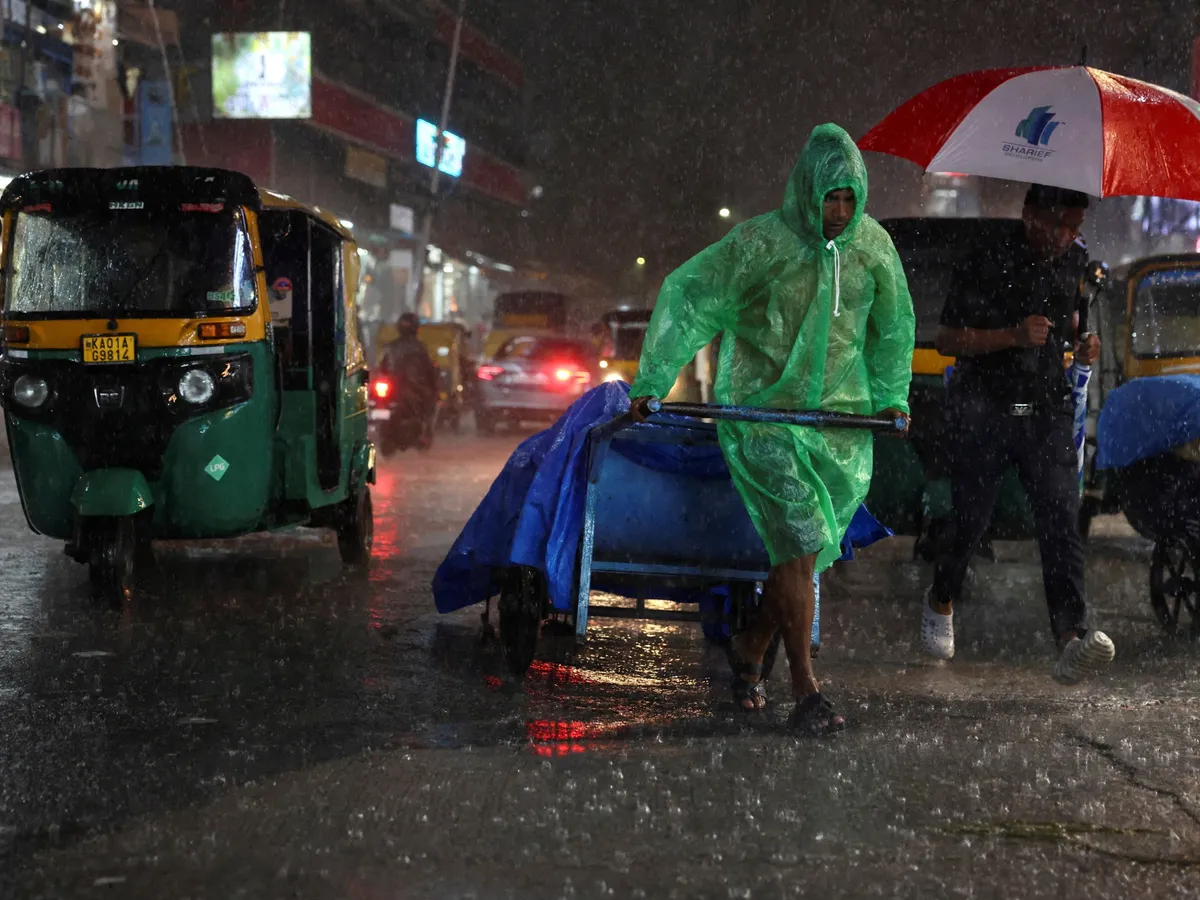 Monsoon rain reaches Kerala 3 days late but on time to save Indian harvests