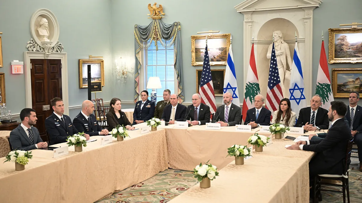 Israel and Lebanon agree on ceasefire framework in US-led talks