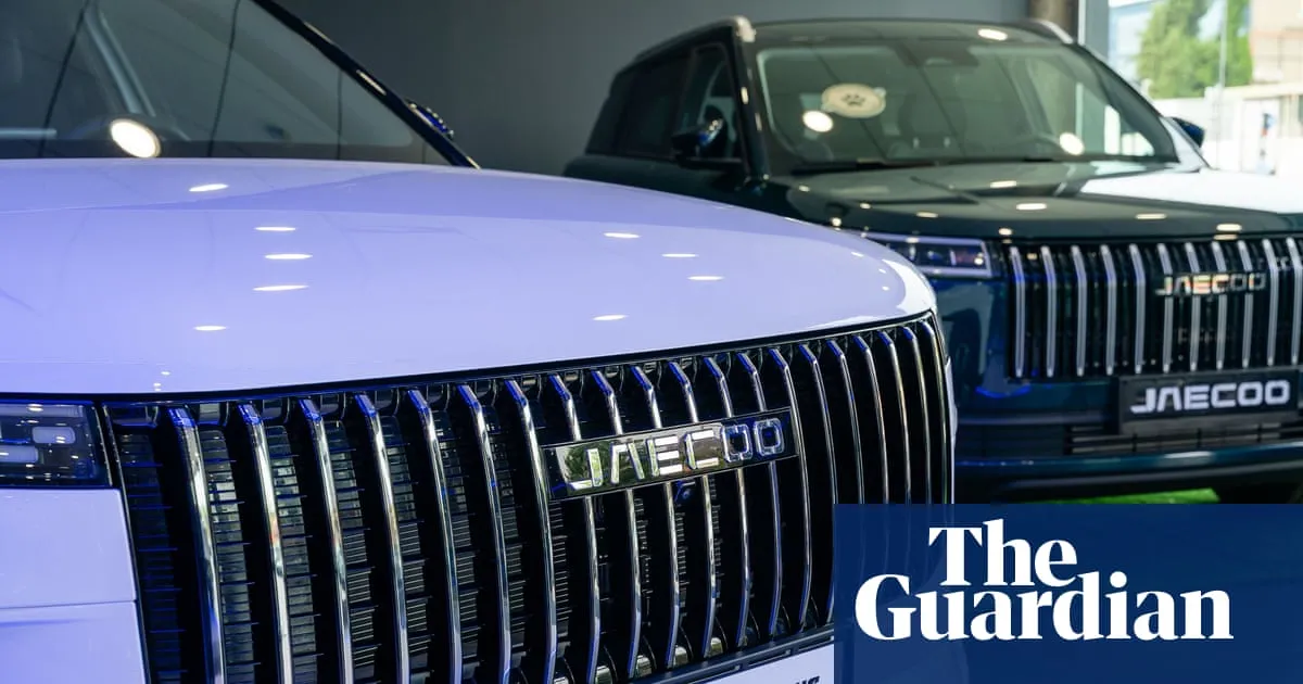 UK car sales hit post-Covid high as Chinese EV makers gain ground