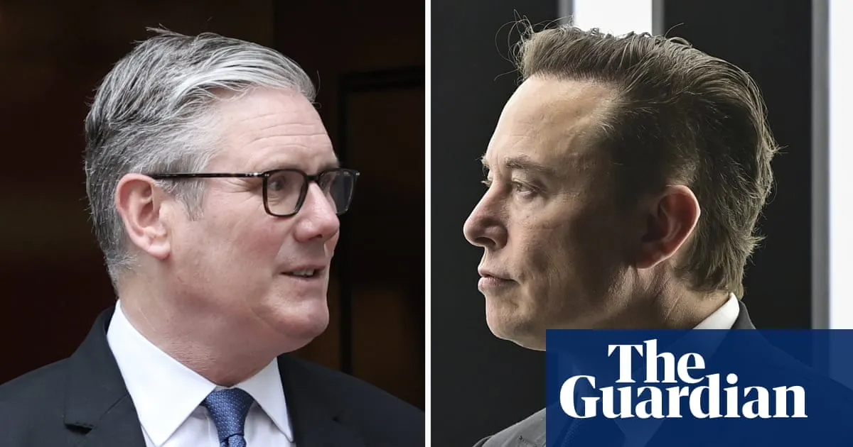 Starmer accuses Musk of trying to ‘whip up division’ in UK over Henry Nowak murder