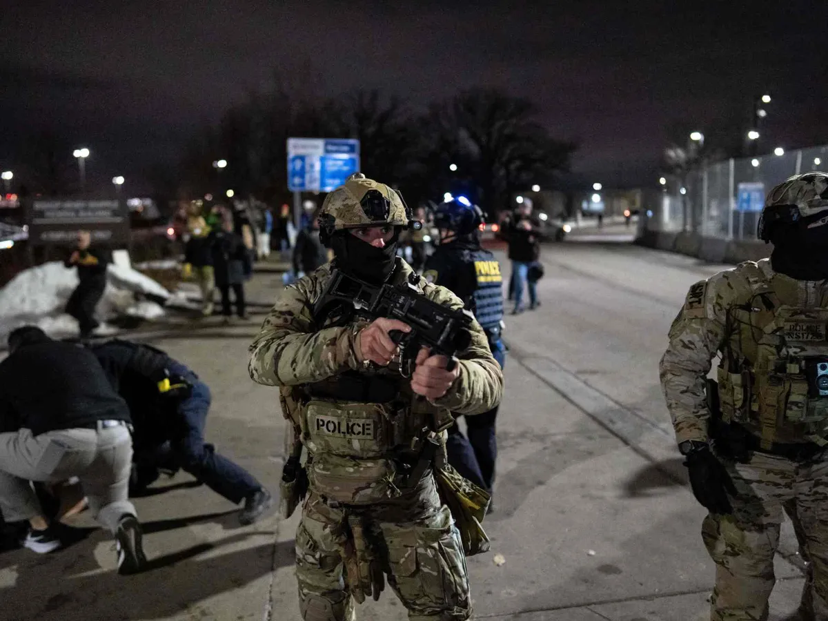 US judge orders curbs on ICE agents’ actions against Minnesota protesters