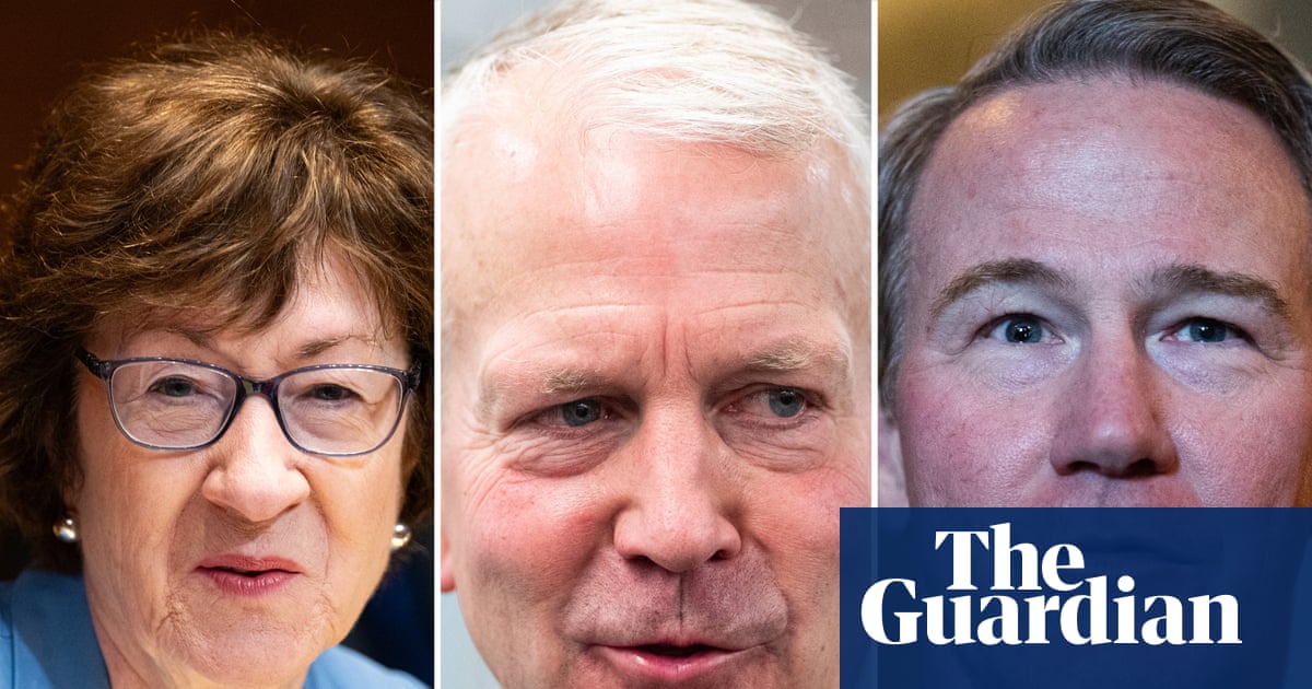 Senate Republicans narrowly block bid to bar Trump’s $1.8bn fund to pay allies