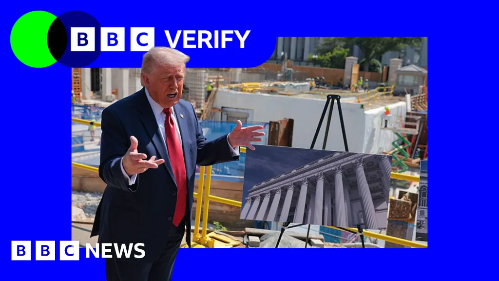 How Trump's White House ballroom plan has doubled in size and cost over a year