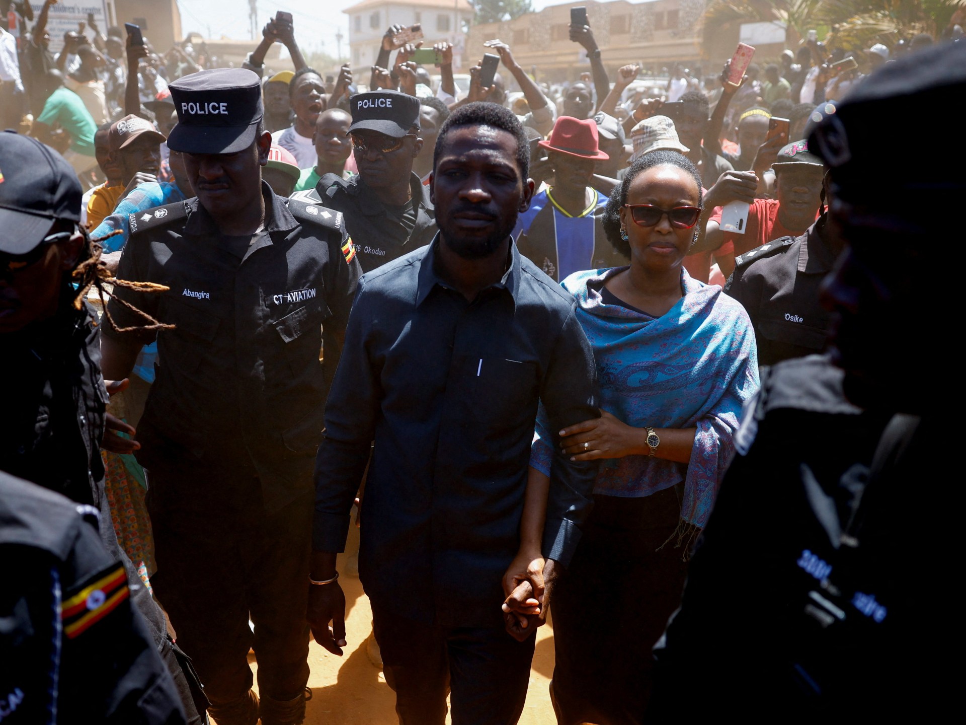 Uganda’s Bobi Wine says escaped raid on house amid disputed vote
