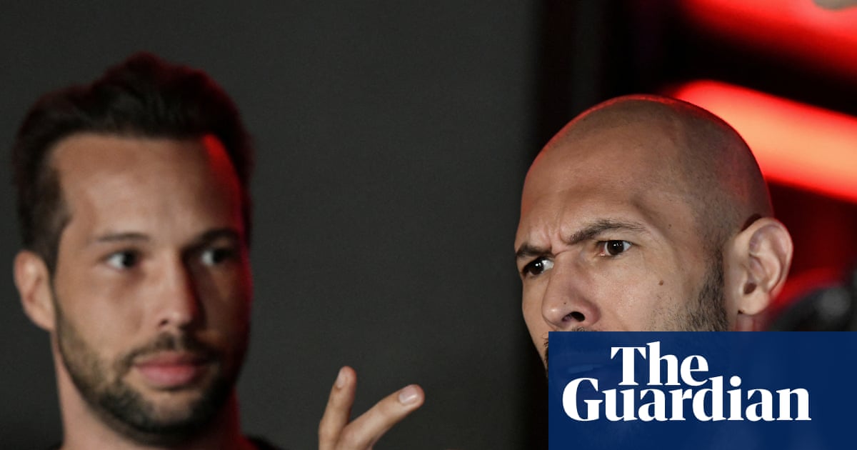 Women accusing Andrew Tate criticise UK extradition delay as influencer appears in Russia