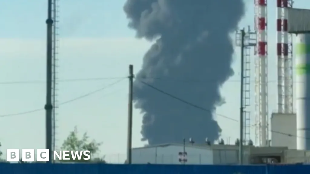 Ukrainian drones target St Petersburg in attack Russia calls 'unprecedented'