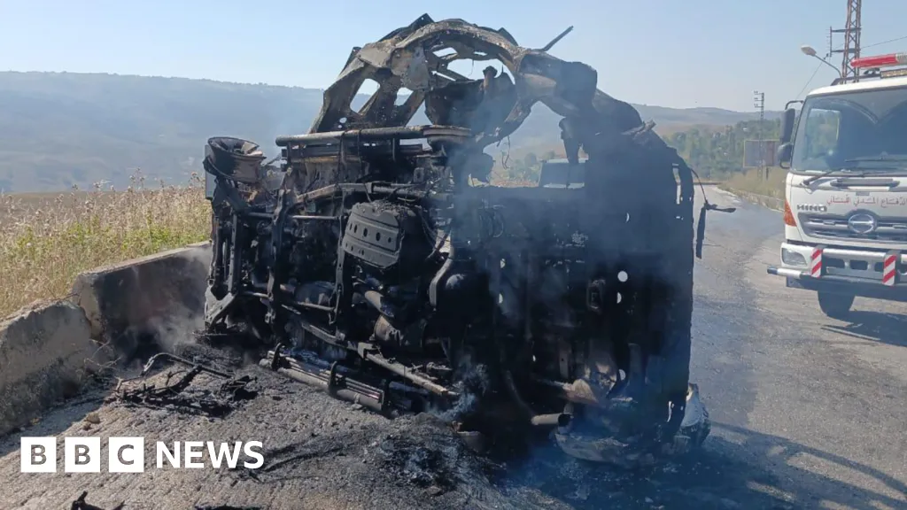 Lebanon says three soldiers killed in Israeli attack on car