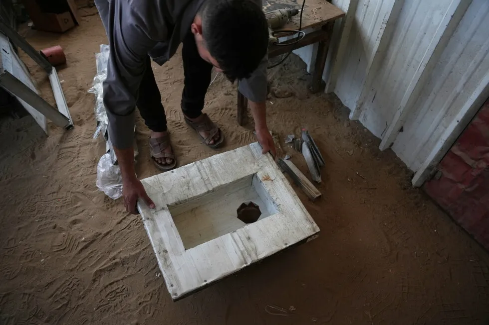 Palestinians suffer from lack of proper toilets across Gaza’s vast tent cities