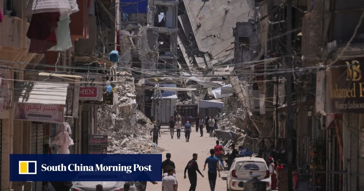 Inside Gaza’s tent cities without a single proper toilet: ‘it’s humiliating’