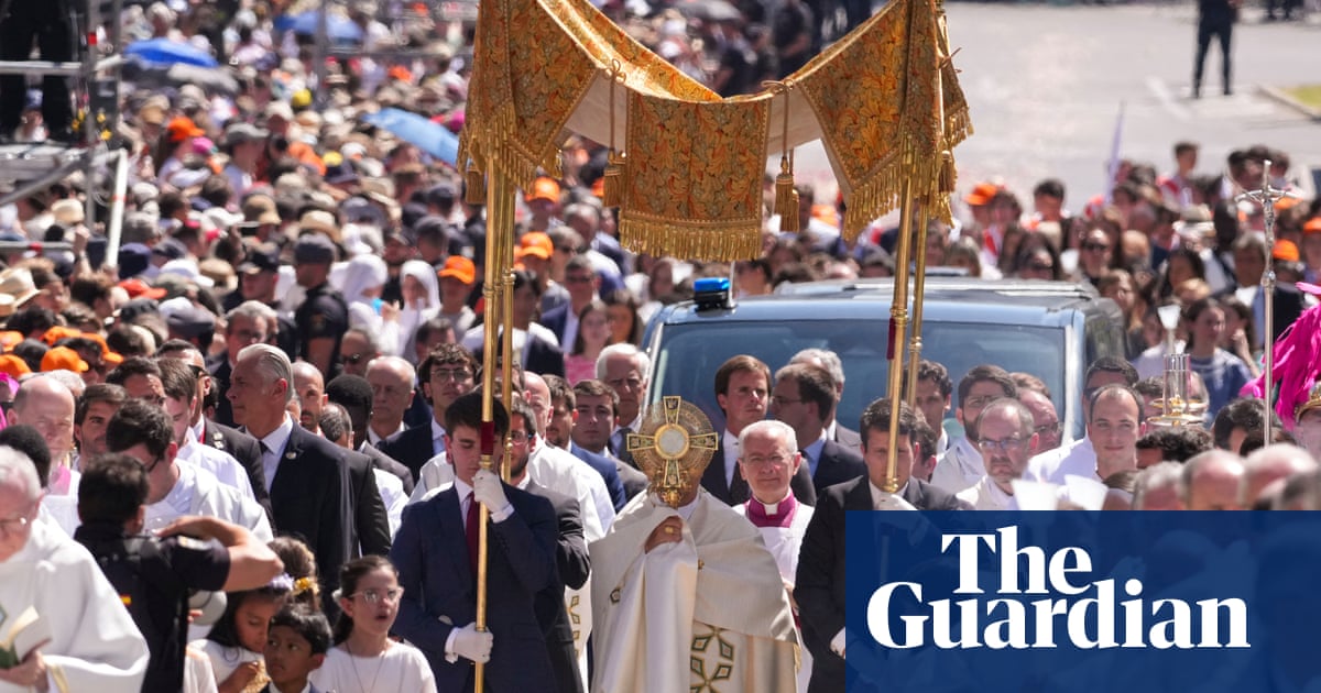 More than a million people join Pope Leo for outdoor mass in Madrid