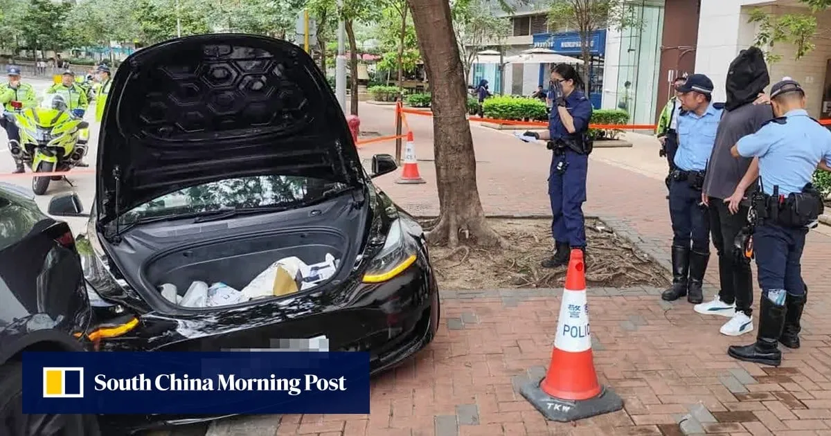 Police arrest man after Tesla rams parked vehicle in latest drug-driving case