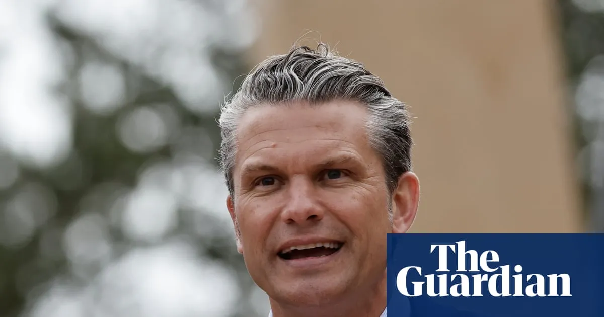Pete Hegseth’s D-day speech on immigration condemned as ‘grotesque stupidity’