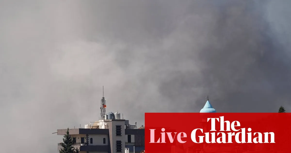 Middle East crisis live: Israel strikes southern Beirut days after ceasefire agreement with Lebanon