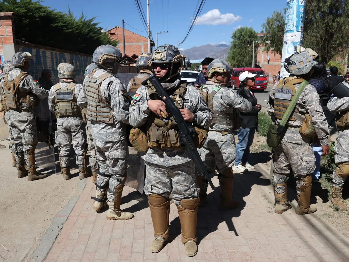 Bolivia’s legislature passes law allowing use of troops against protesters