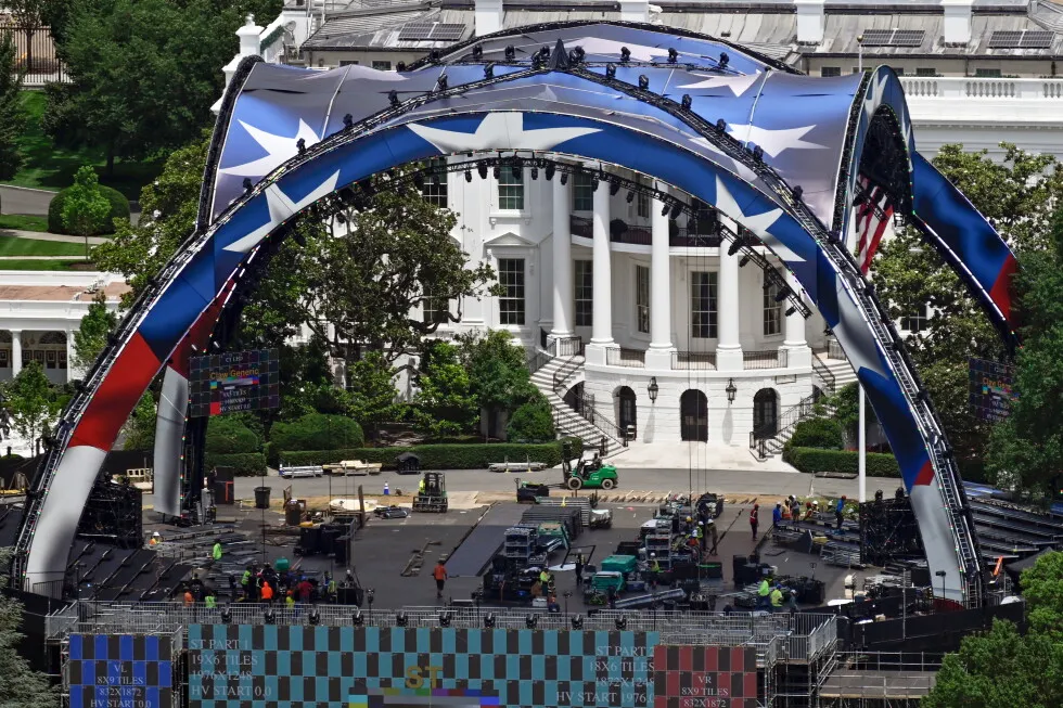 Lawsuit seeks to stop the UFC fight on the White House South Lawn for Trump’s birthday
