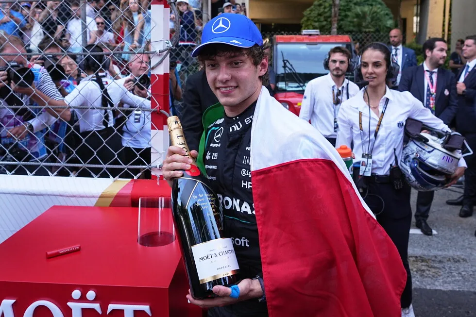 Kimi Antonelli wins delayed Monaco Grand Prix to extend his victory streak and F1 lead