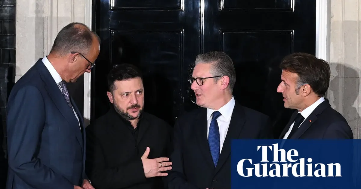 Zelenskyy meets key allies in London aiming to build on strikes on Russia
