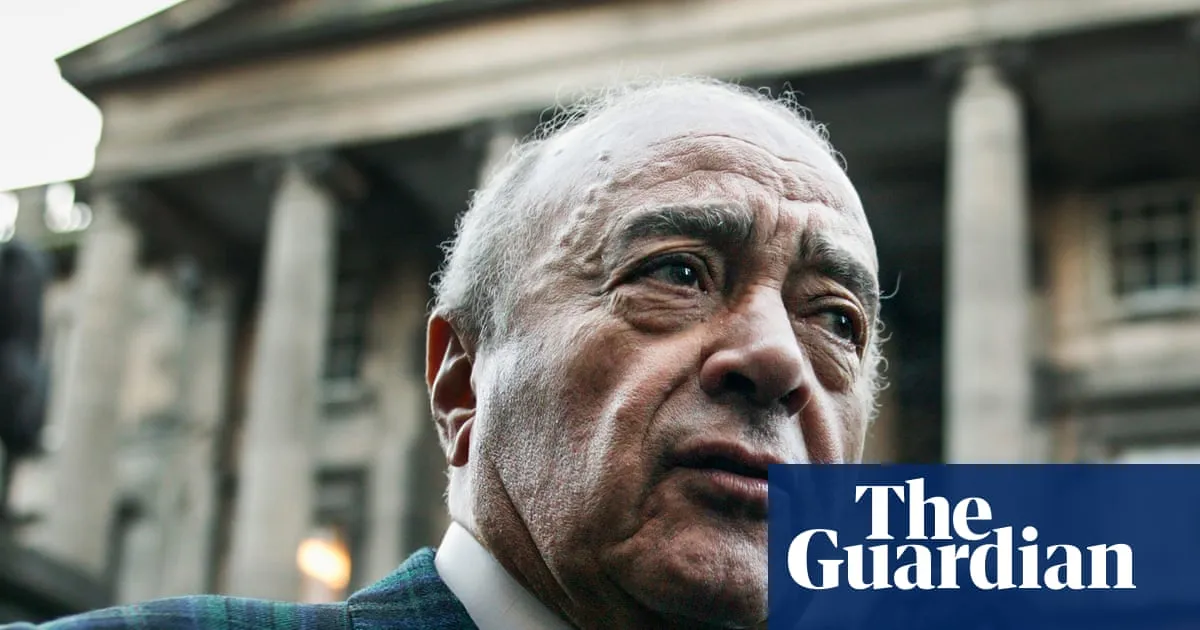 Survivors of abuse by Mohamed Al Fayed call for trafficking investigation