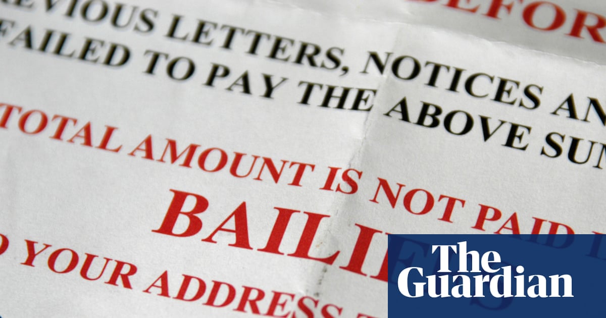 Push to regulate UK bailiffs too slow, warns supervisory body