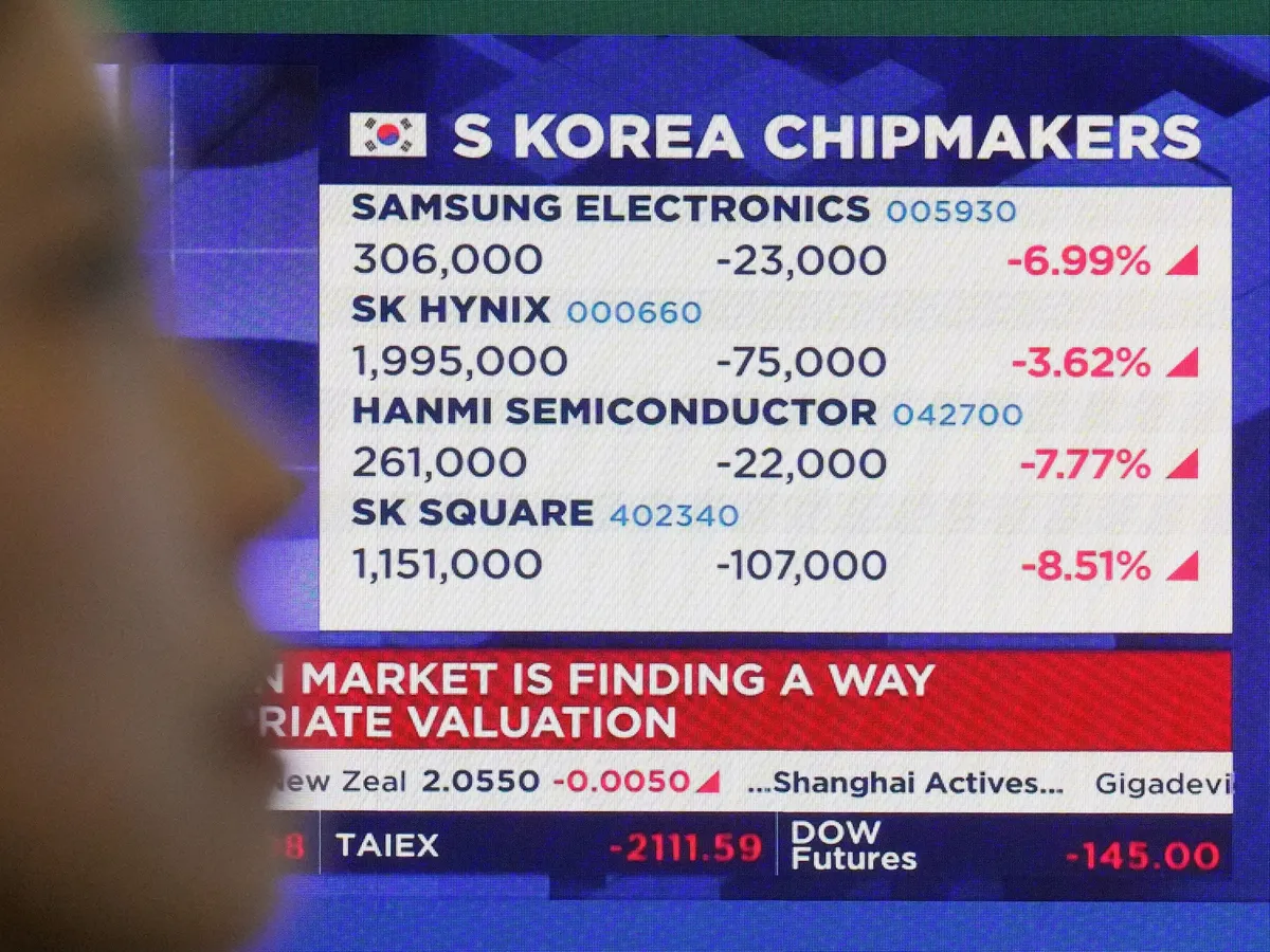 Asia’s stock markets dive amid Iran-Israel conflict, Wall Street jitters