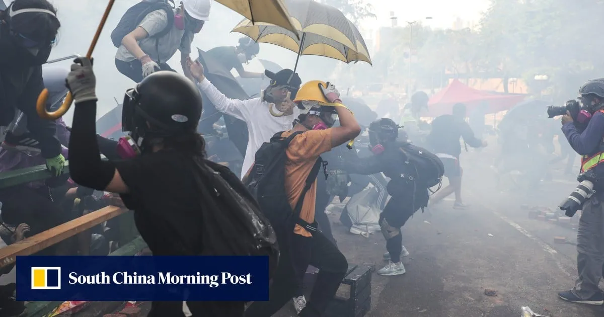 4 jailed for rioting at Polytechnic University during 2019 unrest in Hong Kong