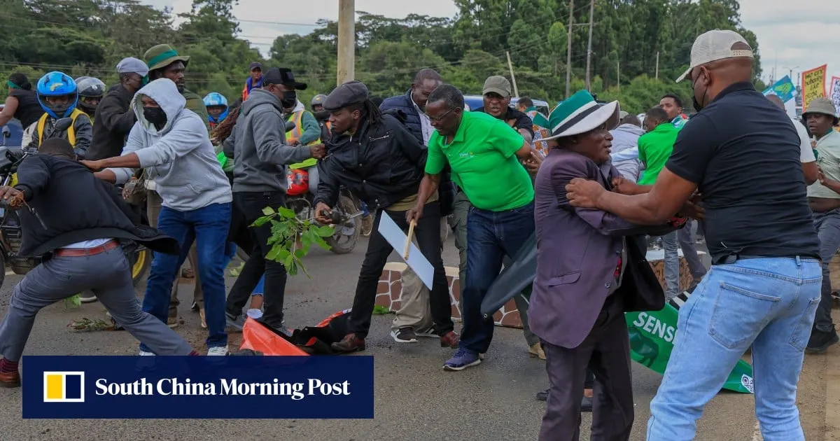 Kenya police fire tear gas, arrest ex-chief justice at national park protest