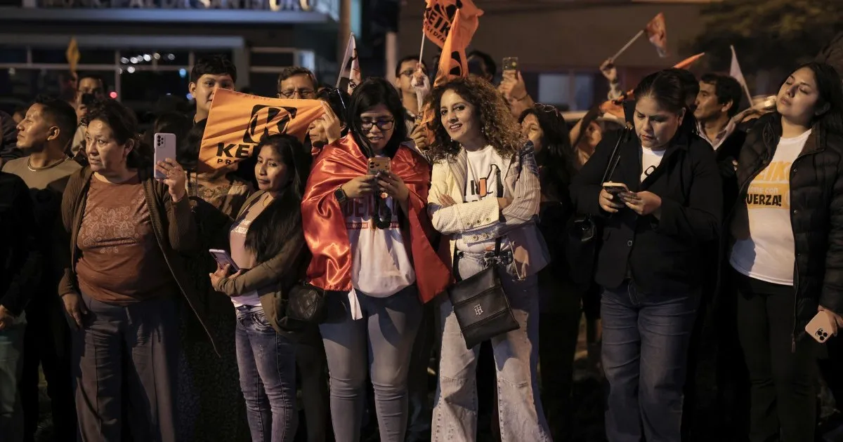 Race tied between left- and right-wing rivals in Peru’s presidential vote