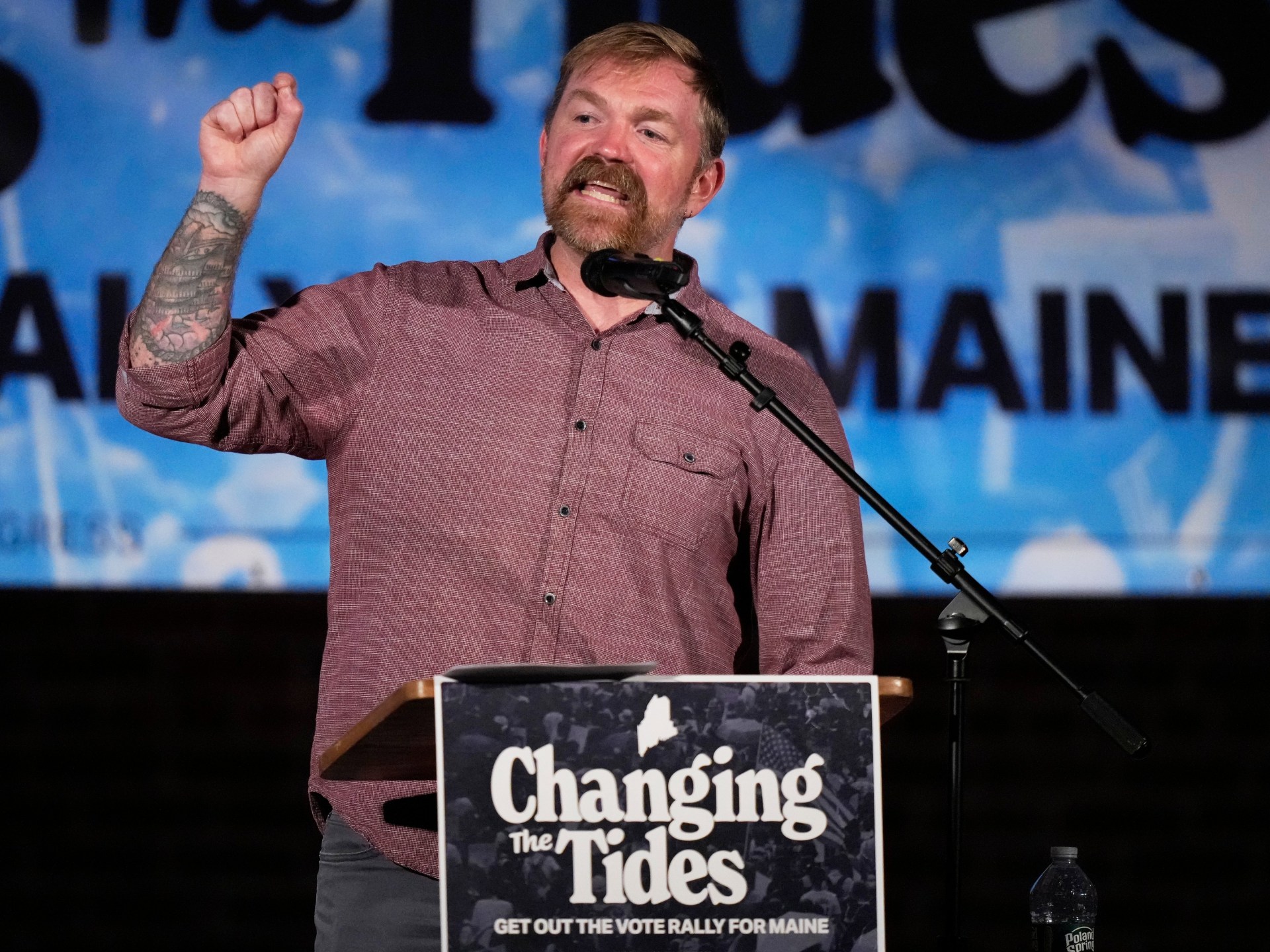 Maine’s Platner faces test as four US states hold midterm primary votes