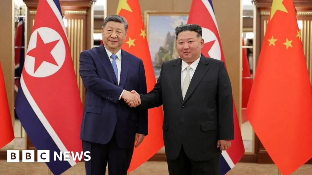Xi Jinping and Kim Jong Un vow stronger ties as North Korea visit wraps up