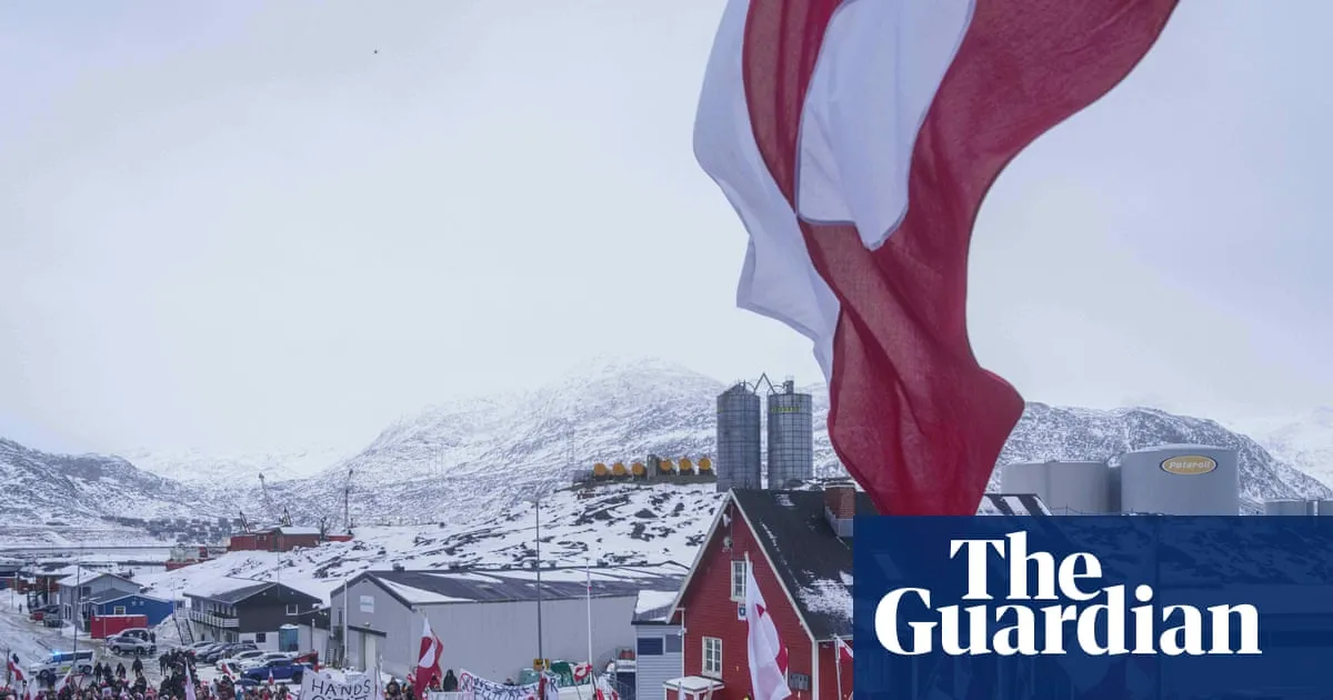 Thousands of Greenlanders march against Trump’s takeover threat