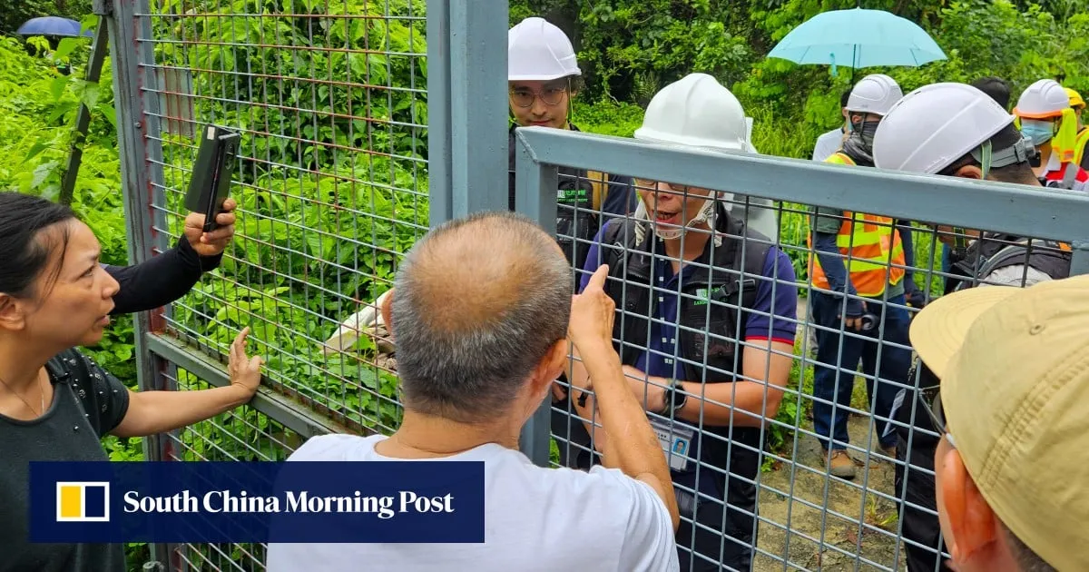Tempers flare as 20 Hong Kong villagers lose homes to Northern Metropolis
