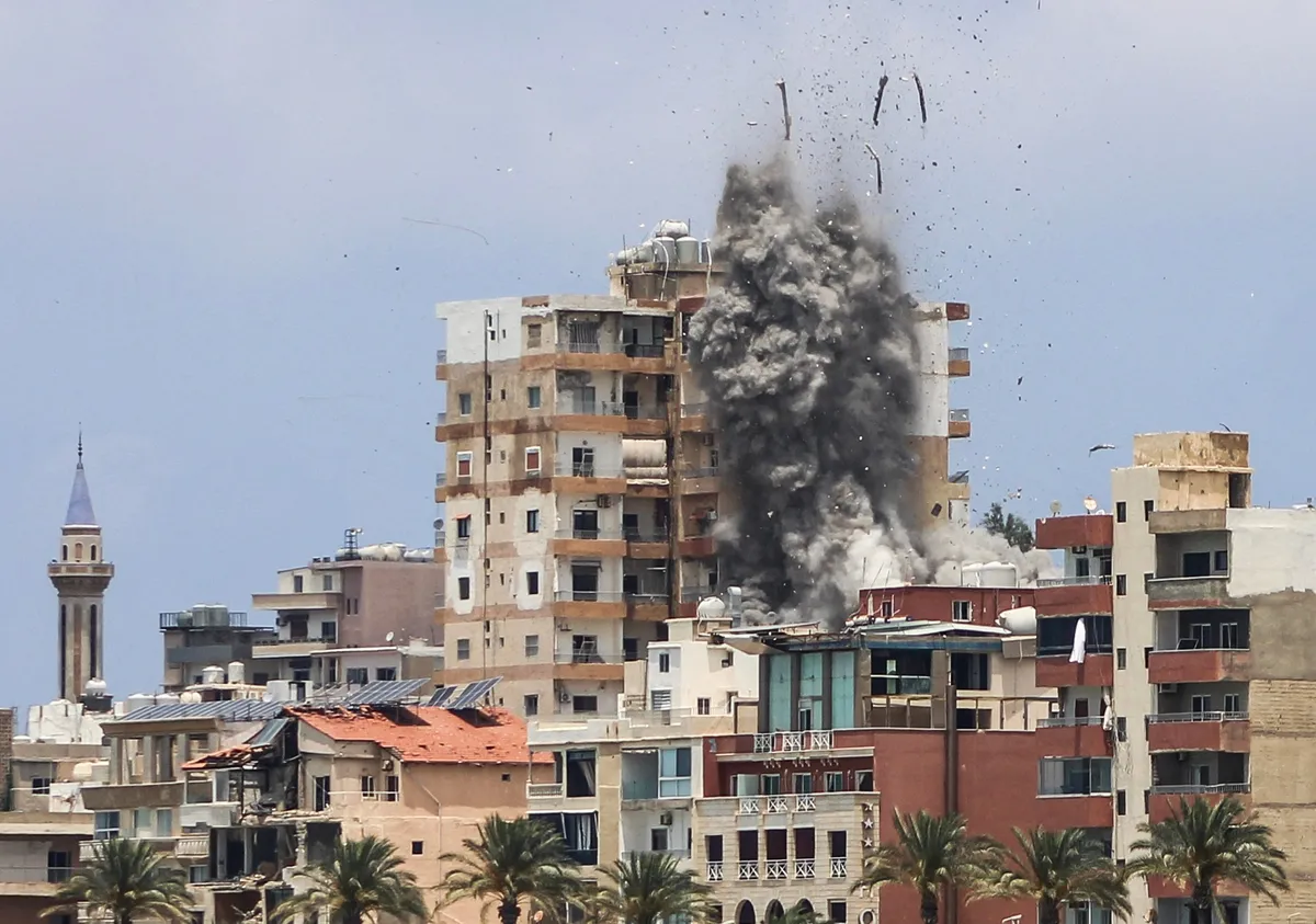 Trump says in ‘final throes’ of peace deal but at least 8 killed in Lebanon