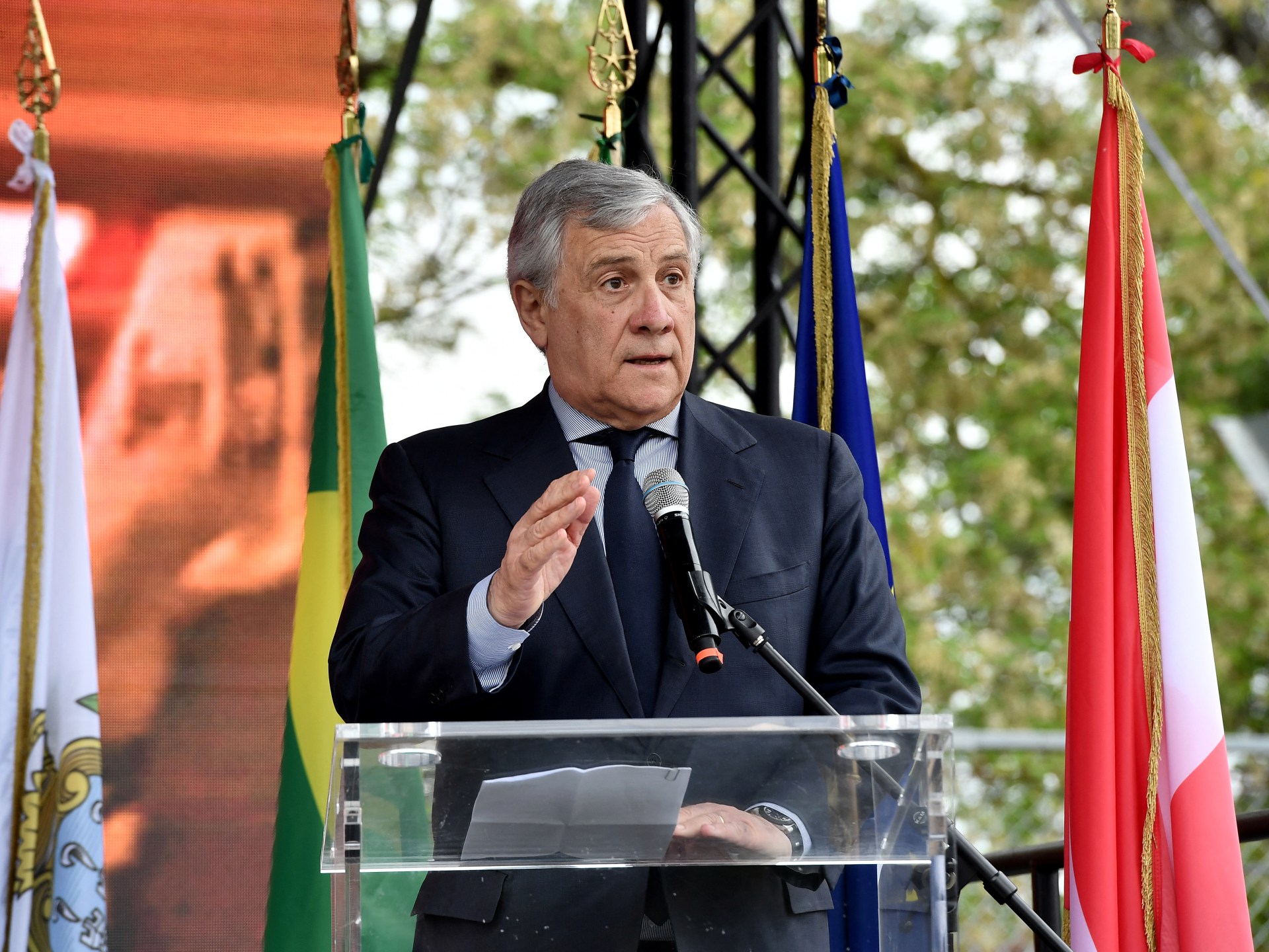 Italy’s foreign minister slams Israel’s Ben-Gvir over ‘flip-flop’ comments