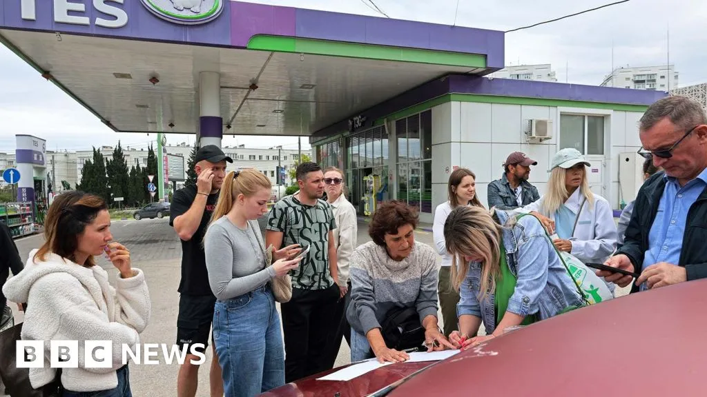 Russia's fuel crisis intensifies as Ukraine steps up strikes on occupied territories