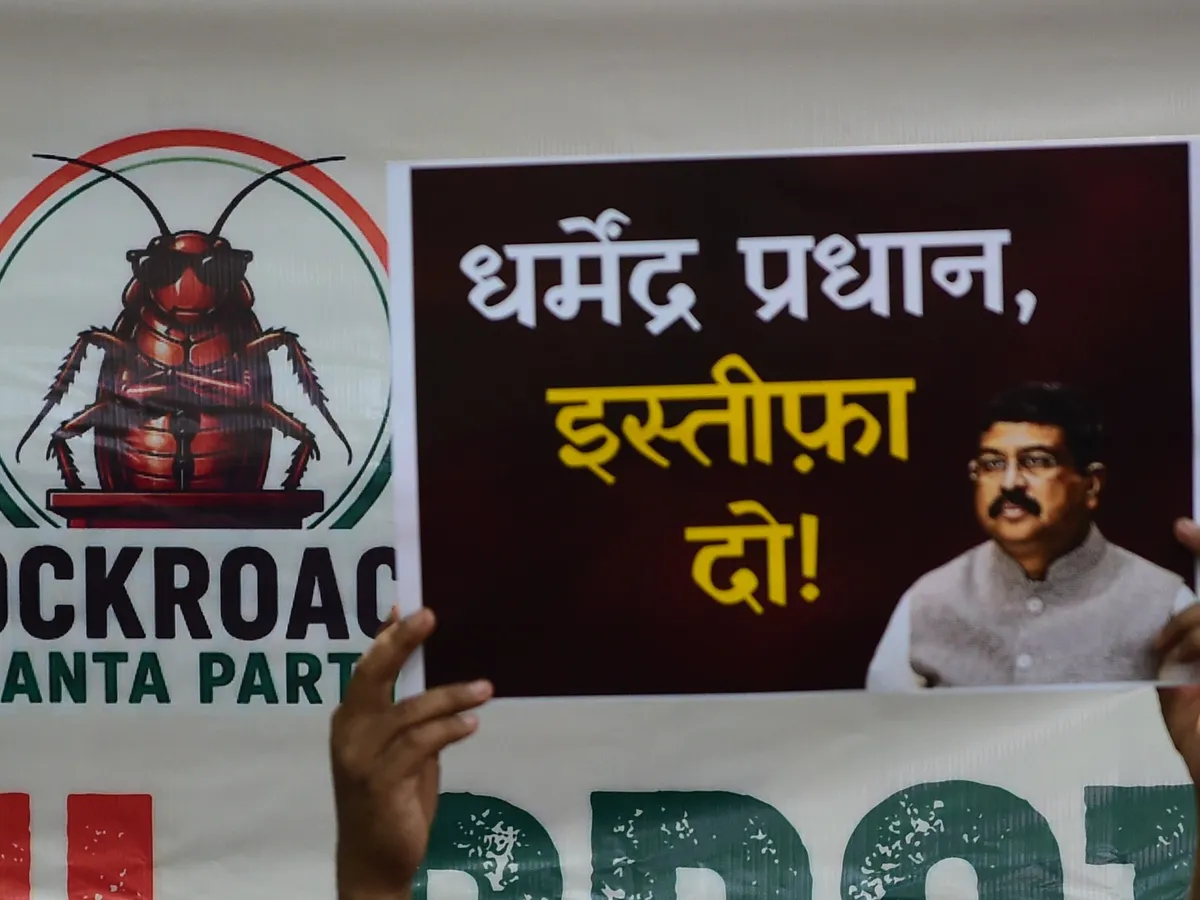 Modi is using a cannon to kill a cockroach