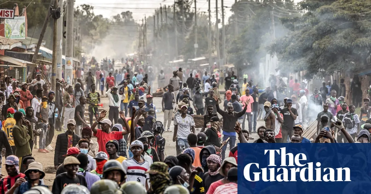 Man shot during protest against proposed US Ebola quarantine facility in Kenya