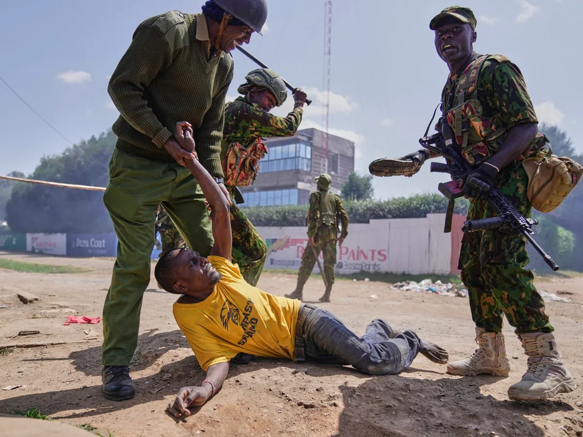 Kenya’s police crack down on protest against US Ebola centre in Nanyuki