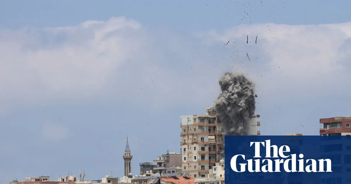 Israeli attack on Tyre in Lebanon kills eight as evacuation ordered for Christian quarter