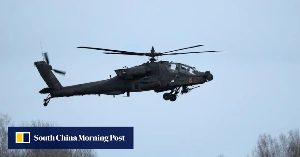 Trump says Iran shot down Apache helicopter, US must react
