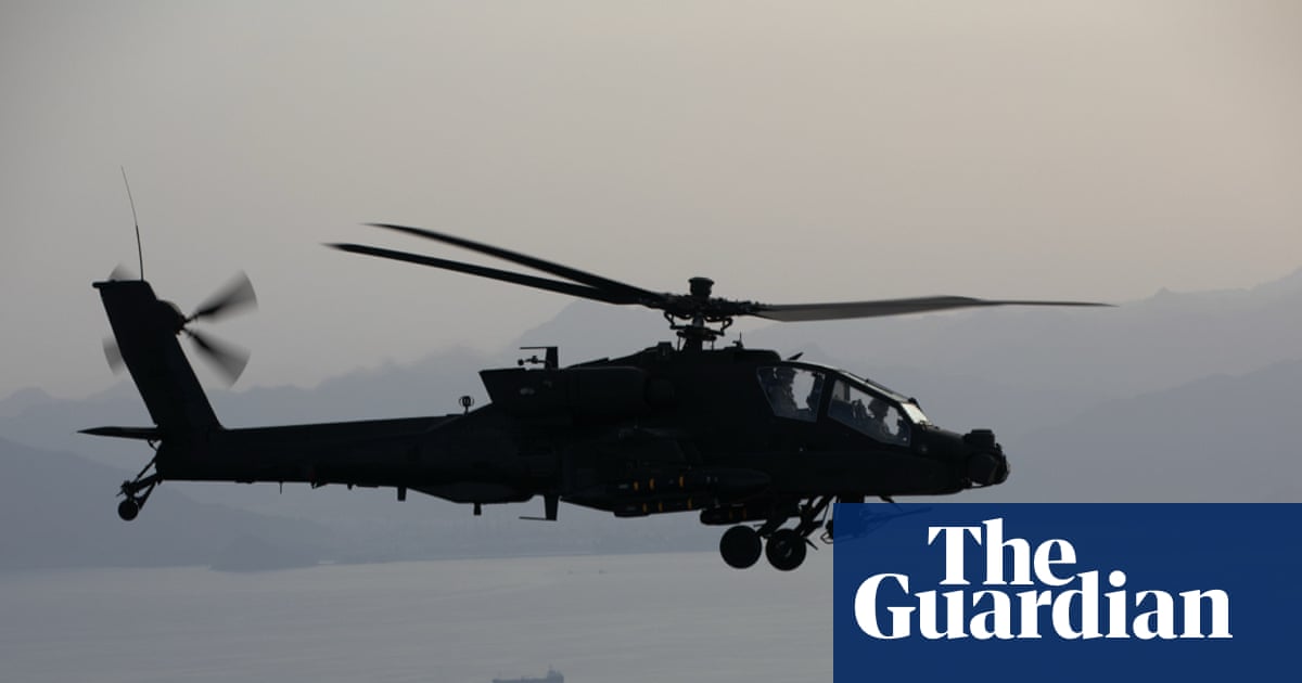 Trump blames Iran for downing of army helicopter and says US must respond