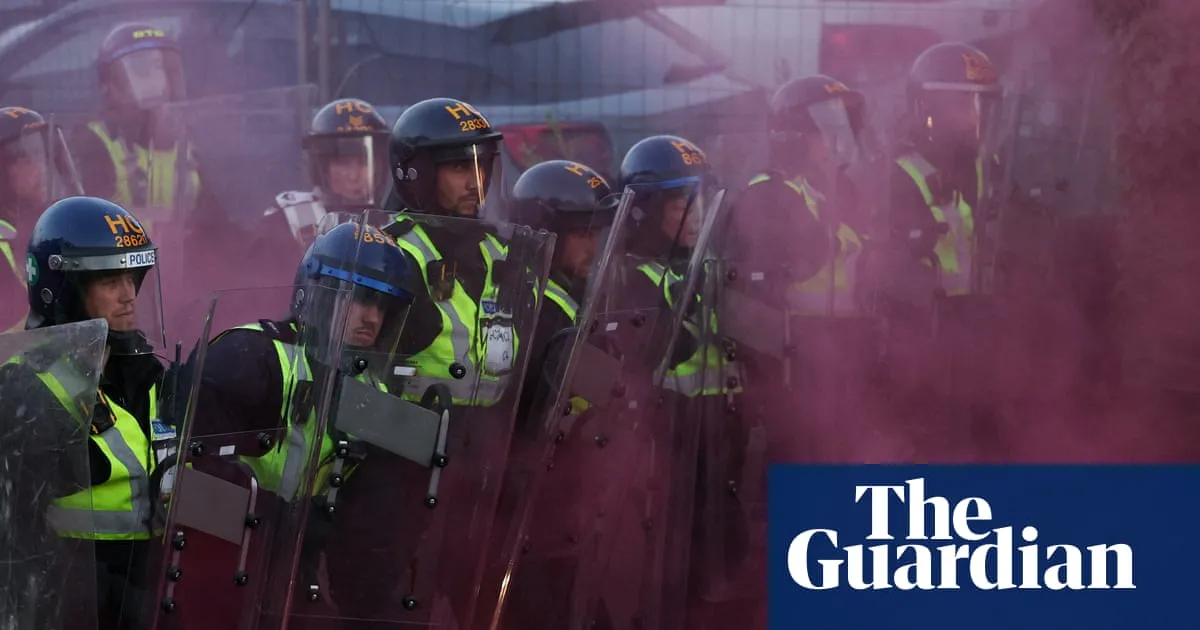Two men jailed for violence at protest over police treatment of Henry Nowak
