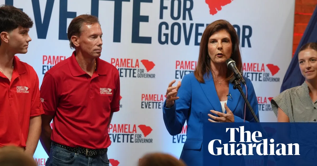 Trump-backed Pamela Evette and Alan Wilson head to runoff in South Carolina GOP governor race
