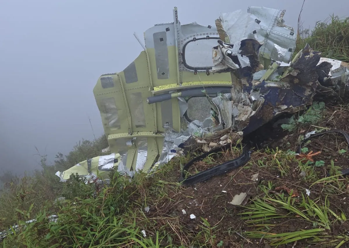 Indonesian rescuers find wreckage of plane that had 11 people on board