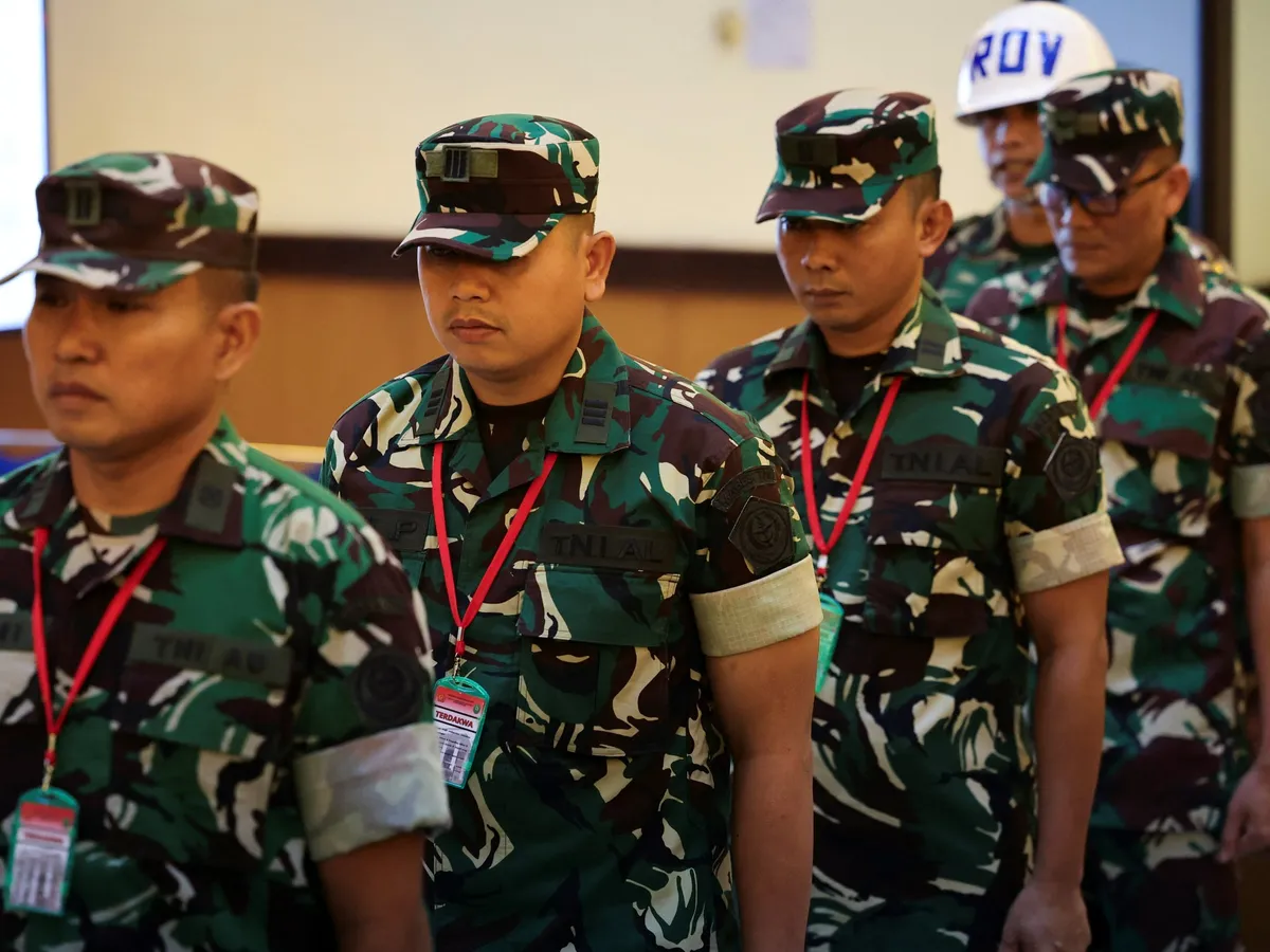 Indonesia jails four military officers for acid attack on rights activist